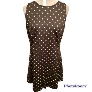 Worthington polka dot dress size large